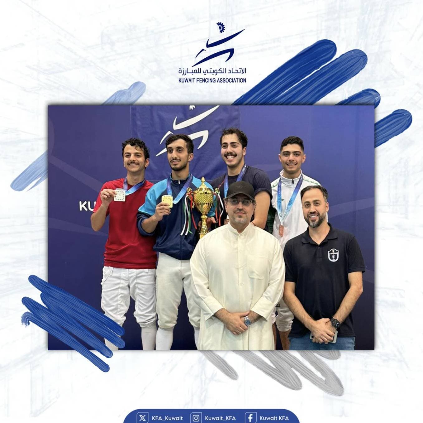 Results of the Kuwait National Championship for Juniors - Foil Weapon